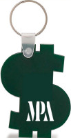 Key Chains: Dollar Sign Shaped Keychains
